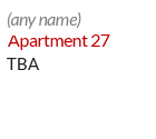 Example of a Newcastle mailbox ID address - Apartment